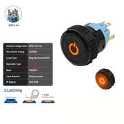 Orange SPDT Maintained