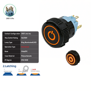 Orange SPDT Maintained