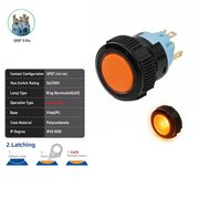 Orange SPDT Maintained