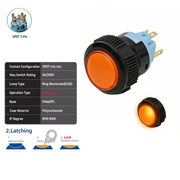 Orange SPDT Maintained