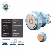 Orange SPDT Maintained