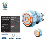 Orange SPDT Maintained