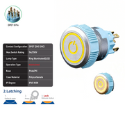 Yellow DPDT Maintained