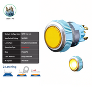 Yellow SPDT Maintained