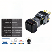 Black Maintained SPDT