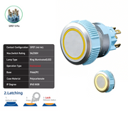 Yellow SPDT Maintained