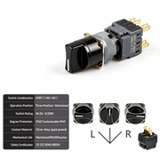 3-Positions SPDT Maintained