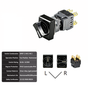 2-Positions DPDT Maintained