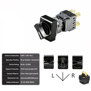 3-Positions SPDT Maintained