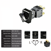3-Positions SPDT Momentary