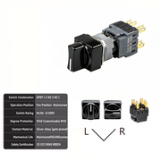 2-Positions DPDT Maintained