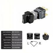 2-Positions SPDT Momentary