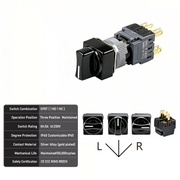 3-Positions SPDT Maintained