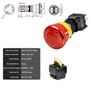 B Type E-Stop SPDT