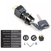 2-Positions DPDT Maintained