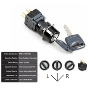 3-Positions SPDT Maintained