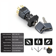 3-Positions SPDT Maintained