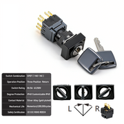 3-Positions SPDT Momentary
