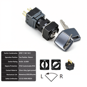 2-Positions SPDT Momentary