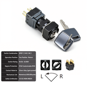 2-Positions DPDT Momentary