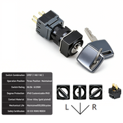 3-Positions SPDT Maintained