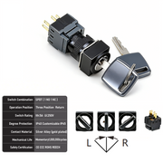 3-Positions SPDT Momentary