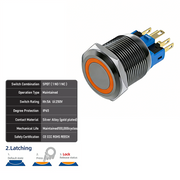 Orange SPDT Latching