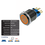 Orange SPDT Latching