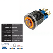 Orange SPDT Latching