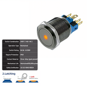 Orange SPDT Latching