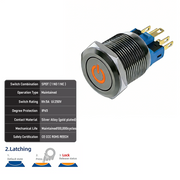 Orange SPDT Latching