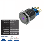 Purple SPDT Latching