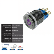 Purple SPDT Latching