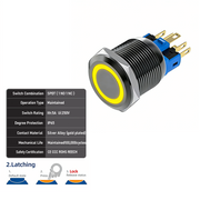 Yellow SPDT Latching