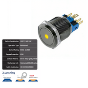 Yellow SPDT Latching