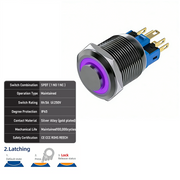 Purple SPDT Latching