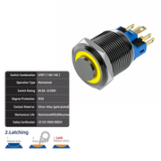 Yellow SPDT Latching