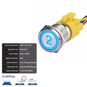 Blue SPDT Latching Number 2