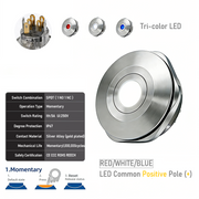 RWB common anode Momentary