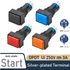 12mm SPDT DPDT Plastic Push Button Switch