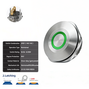 Green SPDT Latching