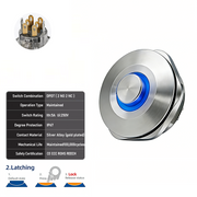 Blue DPDT Latching