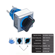 Blue 2-Position SPDT Maintained