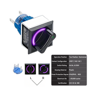 Purple 2-Position SPDT Maintained