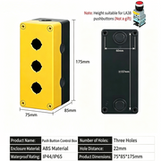 75×85×175mm Yellow