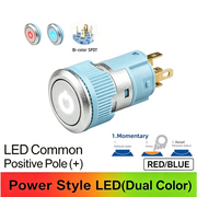 RB Momentary common anode (+)