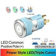 RGB Maintained common anode (+)
