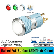 RGW Maintained common cathode (-)