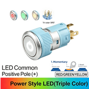 RGY Momentary common anode (+)