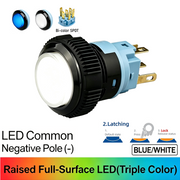 BW Maintained common cathode (-)